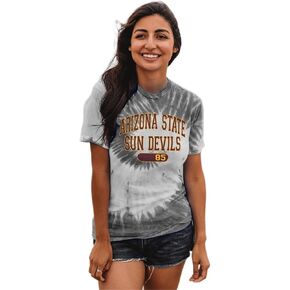 Blue 84 Women's NCAA Officially Licensed T-Shirt Tie Dye