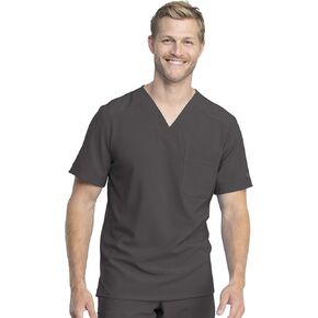 ديكييس ريترو الرجال الدعك أعلى Tuckable الخامس الرقبة DK810