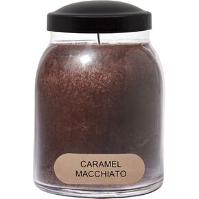 A Cheerful Giver - Nutmeg & Spice - 34oz Papa Scented Candle Jar with Lid - Keepers of The Light - 155 Hours of Burn Time, Gift for Women, Brown