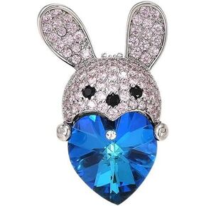 EMEGCY Animal Brooch for Women Austrian Crystal Animal Brooch Pin Rhinestone Animal Brooch Lapel Pin Wedding Jewelry Mother's Day Birthday Gifts for Mom Wife