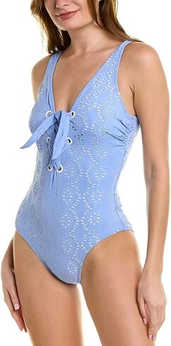 Shoshanna Women's Standard Lace Up One Piece in Saudi Arabia