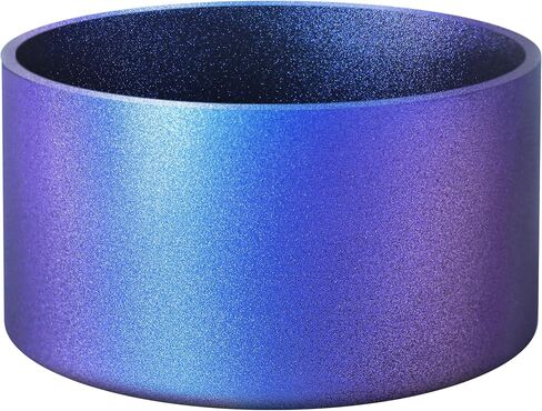 Chameleon Gradient Matte Luster Silicone Boot, Compatible with Stanley Tumblers 20-40oz and 12-24oz Water Bottles with 2.8-3in Base, Anti-Slip Glitter Bottom Protector Rubber Sleeve in Saudi Arabia