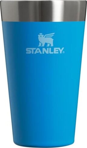 STANLEY Adventure Inulsated Stacking Beer Pint Glass, 16oz Stainless Steel Double Wall Rugged Metal Drinking Tumbler in Saudi Arabia