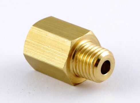 120-A1 1/8" NPT أنثى إلى 1/16" NPT ذكر محول الأنابيب النحاسية/محول مخفض مستقيم/تقليل اقتران ذكر إلى أنثى (عبوة من 10) in Kuwait