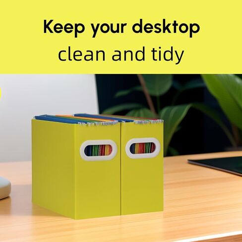 Cardboard Hanging File Organizer, 6 Pack, White, Letter Size, Portable, Durable, Reusable, Office/School/Home in Saudi Arabia