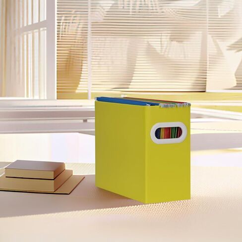 Cardboard Hanging File Organizer, 6 Pack, White, Letter Size, Portable, Durable, Reusable, Office/School/Home in Saudi Arabia