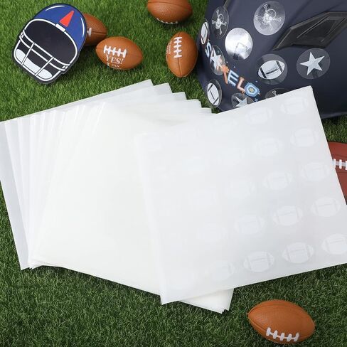 300 Pcs Football Helmet Decal Football Stickers Self Adhesive Helmet Stickers for Youth Hockey Baseball Softball Batting Vinyl Decal in Saudi Arabia