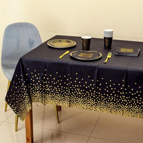 Crisky 40th Birthday Disposable Napkins Black and Gold Dessert Beverage Cocktail Cake Napkins 40th Birthday Decoration Party Supplies for Man Making Great Since 1984, 50 Pack 4.9"x4.9" Folded in Saudi Arabia