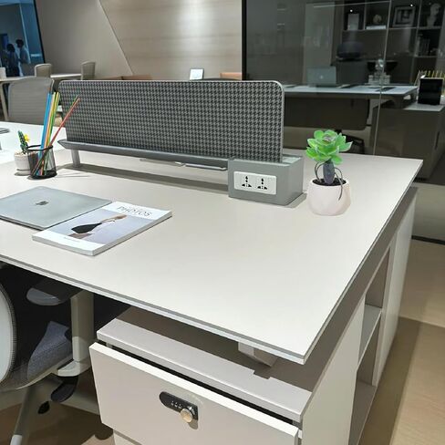 نباتات صناعية ومساحات خضراء في 1 أوعية سيراميك بيضاء، نباتات وهمية صغيرة لديكور المكتب والمكاتب، والحمام، وغرفة النوم، والأرفف للنساء in Kuwait