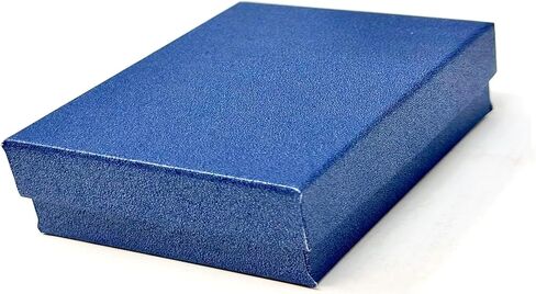 RJ Displays 6 Pack Cotton Filled Gold Foil Color Paper Jewelry Necklace Bracelets Watch gifts and Retail Boxes for Wedding, Anniversary, Engagement, Birthday and other occasions in Kuwait