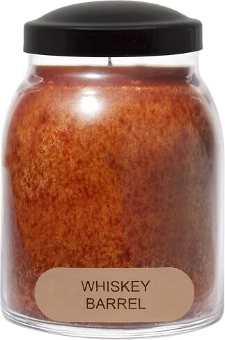 A Cheerful Giver - Nutmeg & Spice - 34oz Papa Scented Candle Jar with Lid - Keepers of The Light - 155 Hours of Burn Time, Gift for Women, Brown in Saudi Arabia
