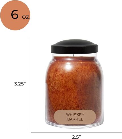 A Cheerful Giver - Nutmeg & Spice - 34oz Papa Scented Candle Jar with Lid - Keepers of The Light - 155 Hours of Burn Time, Gift for Women, Brown in Saudi Arabia