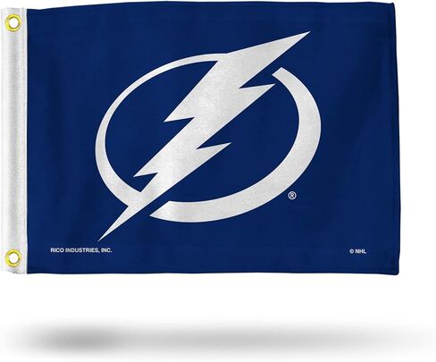 علم Rico Industries NHL Hockey Standard Utility Flag - مزدوج الجوانب - رائع للقوارب/عربة الجولف/المنزل إلخ. in Saudi Arabia