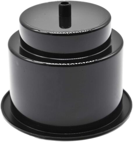 MARINE CITY Black Plastic Cup Drink Holder with Center Drain Hole - Ideal for Boats, Yachts, RVs, Caravans, Cars (Pack of 1) in Saudi Arabia