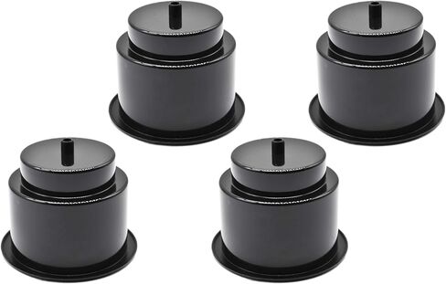 MARINE CITY Black Plastic Cup Drink Holder with Center Drain Hole - Ideal for Boats, Yachts, RVs, Caravans, Cars (Pack of 1) in Saudi Arabia