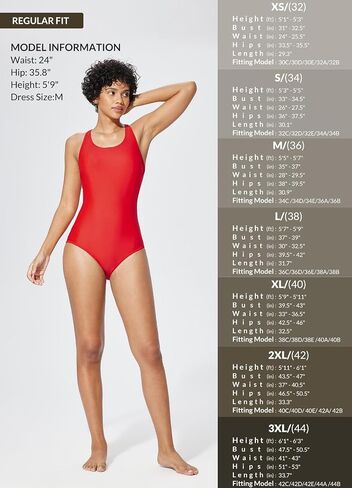 BALEAF Women's Lycra Athletic One Piece Swimsuits Durable Training Open Back Racing Bathing Suit Girs Swimwear in Saudi Arabia