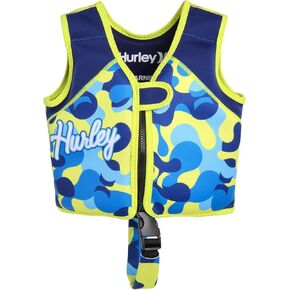 Hurley Kids’ Swim Vest – Learn to Swim Safety Float Vest – Swim Trainer Jacket – Toddler/Boy/Girl 1-6 Years, 24-66 lbs.