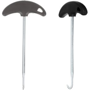 Gatuida Ice Skate Lace Tightener Tool - 2 Pcs Boot Puller for Boots Shoelace Tightener T-Shaped Shoelace Pullers Boot Hooks Boot pullers for Effortless Boot Pulling