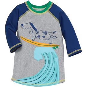 Mud Pie Boys' Dog Rash Guard