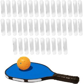 40 قطعة من شريط الرصاص بيكلبول، قضبان مرجحة 3 جرام مع شرائط وزن لاصقة لحماية حافة المجداف - تعزيز التحكم والقوة in Kuwait