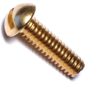 014973131333 Slotted Round Machine Screws, 12-24 x 3/4, Piece-20