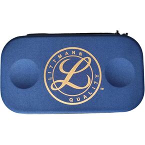 حافظة سماعة الطبيب متوافقة مع 3M Littmann Classic III، ADC، MDF، Omron. صندوق تخزين بغطاء صلب يحمل حقيبة واقية للسفر منظم طبي، حقيبة تخزين للأطباء (أزرق) in Saudi Arabia