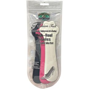 Moneysworth & Best High Heel Insoles with Soft Foam Shoe Insert (Pack of 3 Pairs)