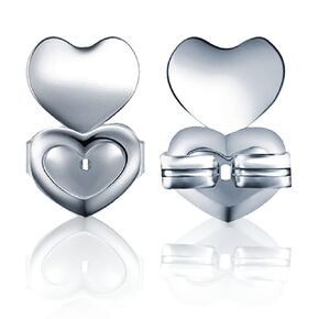 Earrings Back Lifters, 3 Colors 1 Pair/Set Earrings Back Ear Stud Nut Lifters Copper Ear Lobe Support(2#)