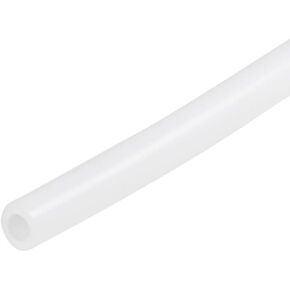 uxcell Silicone Tubing, 1/4"(6mm) ID x 3/8"(10mm) OD 3.3ft Silicone Rubber Tube Air Hose Water Pipe for Pump Transfer White