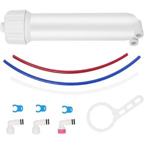 1812/2012 Reverse Osmosis Membrane Housing Kit with Quick-Connect Fitting,Wrench for 24-150GPD Under Sink Home Drinking RO Water Filtration System