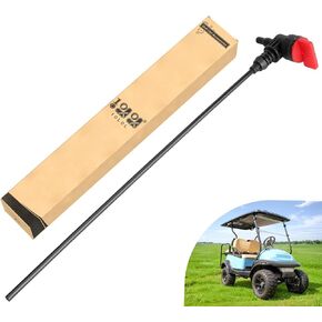 10L0L Fuel Siphon Pick Up Tube for Club Car Precedent 2009-up Gas Golf Cart, with Shutoff Valve, Replace OEM 1033723-01 103372301 8405