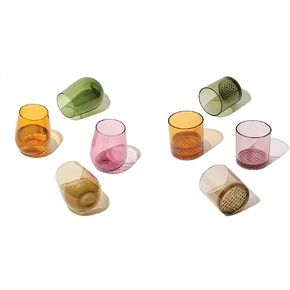 TOSSWARE Reserve 16oz Stemless Wine, Set of 24, Premium Quality, Tritan Dishwasher Safe & Heat Resistant Unbreakable Plastic Drinking Glasses