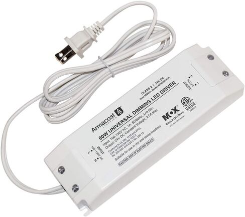 Armacost Lighting 860600 for LED Lighting, with Removable AC Cord, 60 Watt, White in Saudi Arabia