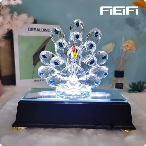حامل عرض قاعدة إضاءة LED 16 لفن الزجاج الكريستالي ثلاثي الأبعاد، قاعدة عرض إضاءة LED، مصباح زينة لتزيين الغرفة - حامل مستطيل مضيء 6.5 بوصة أضواء بيضاء (أسود) in Kuwait