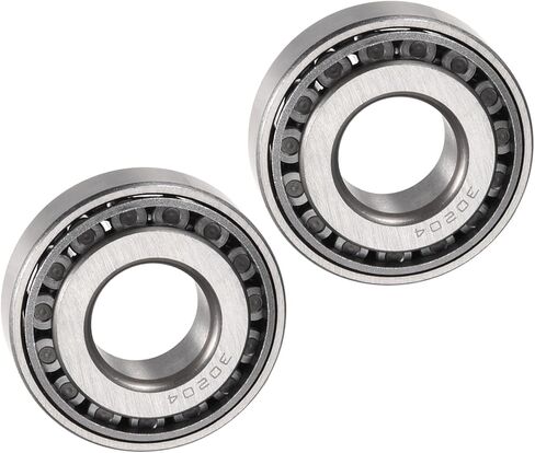 2pcs 30204 Tapered Roller Bearing - [20mm x 47mm x 15.5mm] Chrome Steel Bearing for Conveyor System Use in Kuwait