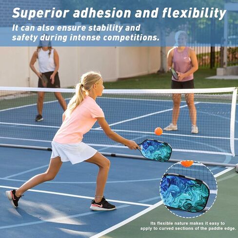 40 قطعة من شريط الرصاص بيكلبول، قضبان مرجحة 3 جرام مع شرائط وزن لاصقة لحماية حافة المجداف - تعزيز التحكم والقوة in Kuwait