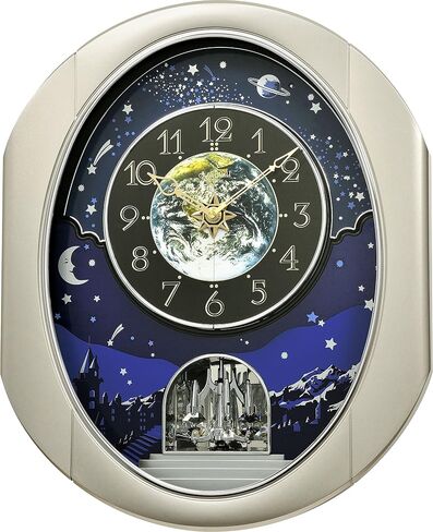 Rhythm Clocks "Peaceful Cosmos II" Magic Motion Clock in Saudi Arabia