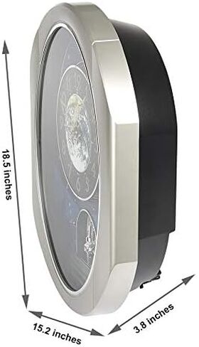 Rhythm Clocks "Peaceful Cosmos II" Magic Motion Clock in Saudi Arabia