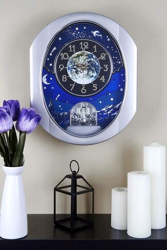 Rhythm Clocks "Peaceful Cosmos II" Magic Motion Clock in Saudi Arabia