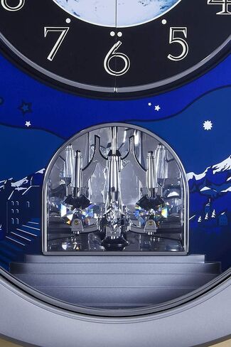 Rhythm Clocks "Peaceful Cosmos II" Magic Motion Clock in Saudi Arabia
