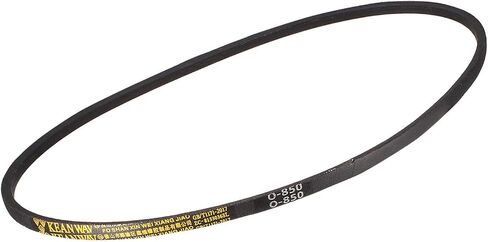 O-500 V-Belts - [500mm Pitch Length x 10mm Width x 6mm Thickness] Rubber Drive Belt for Power Transmission Use, Black in Saudi Arabia