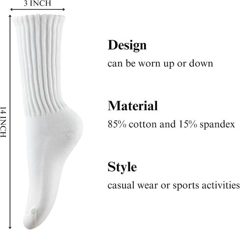 Slouch Socks, Scrunch Socks for Women in Saudi Arabia