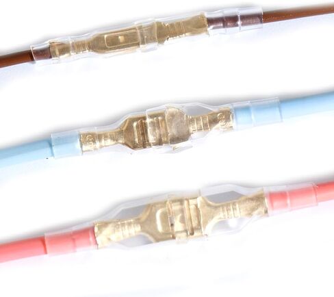 2.8/4.8/6.3mm Female Male Spade Crimp Connectors Electrical Lugs Terminal Insulating Wire Quick Splice Assortment Kit Wound Plug Crimping Spring Insert Wire Cold Pressing Wiring Cable in Saudi Arabia