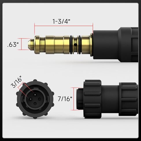 YESWELDER MIG Welding Gun Torch Stinger 100Amp 10ft(3m) Replacement for Lincoln Magnum 100L K530-5 in Saudi Arabia