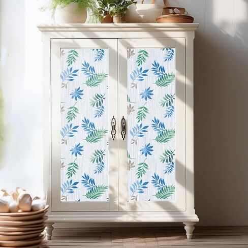 bofeifs Window Privacy Film Frosted Glass Window Film Static Cling Blinds Decorative Window Film Anti-UV Privacy Film for Glass Windows Stained Glass Window Film for Home Office 35.4 x 78.7 Inch in Kuwait