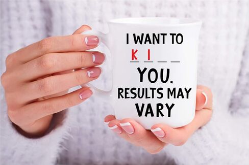 I Want to K You 11oz Funny Coffee Mug With Sayings Inspirational Sarcasm Desk Office Decor For Women Men Boss Coworker Best Friend By CBT Mugs in Saudi Arabia