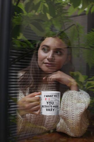 I Want to K You 11oz Funny Coffee Mug With Sayings Inspirational Sarcasm Desk Office Decor For Women Men Boss Coworker Best Friend By CBT Mugs in Saudi Arabia