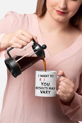 I Want to K You 11oz Funny Coffee Mug With Sayings Inspirational Sarcasm Desk Office Decor For Women Men Boss Coworker Best Friend By CBT Mugs in Saudi Arabia