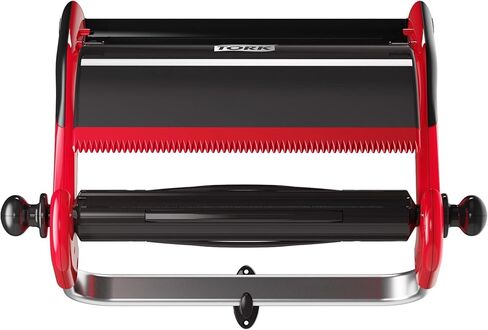 Tork Wall Mounted Giant Roll Wiper Dispenser Red W1, High Capacity, Performance Range, 6521281 in Saudi Arabia