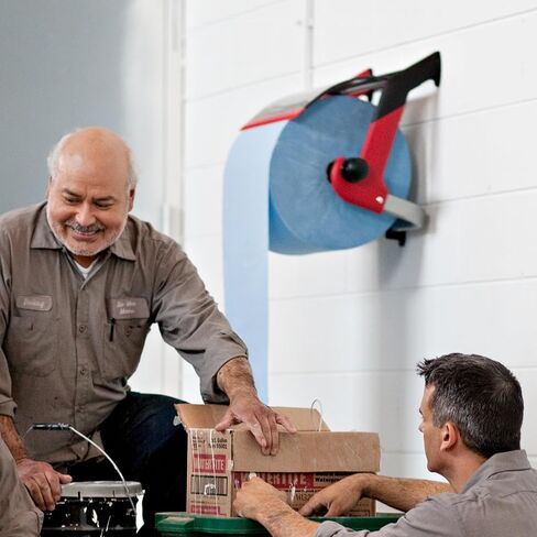 Tork Wall Mounted Giant Roll Wiper Dispenser Red W1, High Capacity, Performance Range, 6521281 in Saudi Arabia